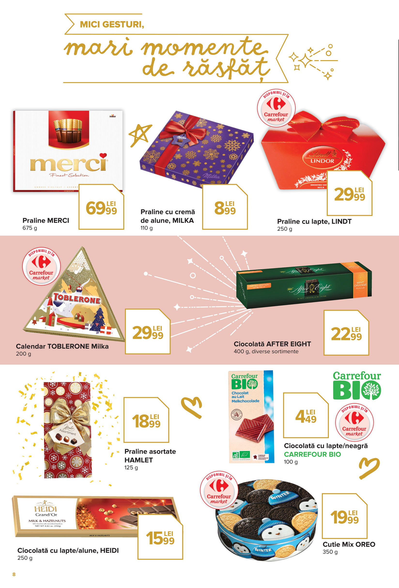 Medaillons Choco +ruban Bte De 42 78mm à Prix Carrefour
